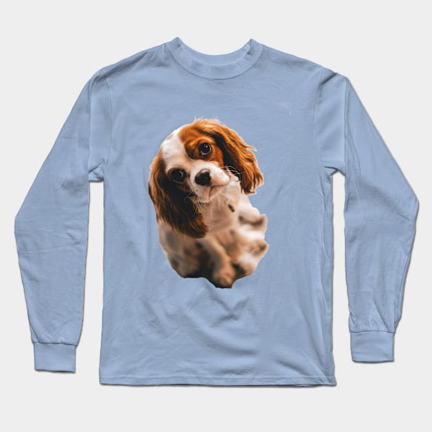 Cocker spaniel Long Sleeve T-Shirt by Sarahsartfulstudies